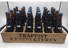 Photo of Westvleteren 8 (Extra) full crate 24 x + Wooden Westvleteren Crate