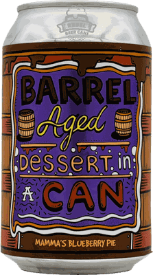 Photo of Barrel Aged Dessert In A Can – Mamma's Blueberry Pie