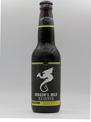 Dragon S Milk Reserve Double Bourbon Barrel Aged Stout With Madagascar Indonesian Vanilla Beans 21 2 New Holland Brewing De Bierliefhebber Beerizer