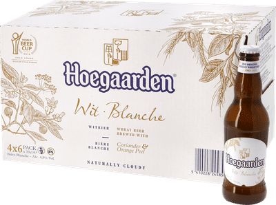 Photo of Hoegaarden Wit - 24 bières