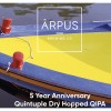 Ārpus Brewing 5 Year Anniversary Quintuple Dry Hopped QIPA logo