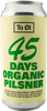 45 Days Organic Pilsner logo