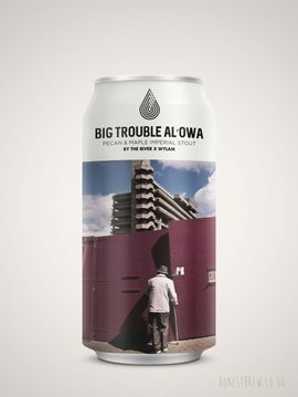 Photo of By The River Brew Co - Big Trouble Al'Owa Pecan & Maple Imperial Stout