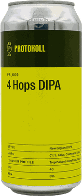 Photo of 4 Hops DIPA – PB_009