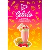 Gelato Raspberry & Banana Shake Ice Cream Smoothie Sour Ale logo