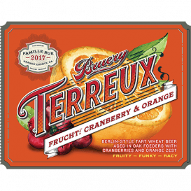 The Bruery Terreux Frucht Cranberry Orange Crowler The Bruery Terreux Beergium Beerizer