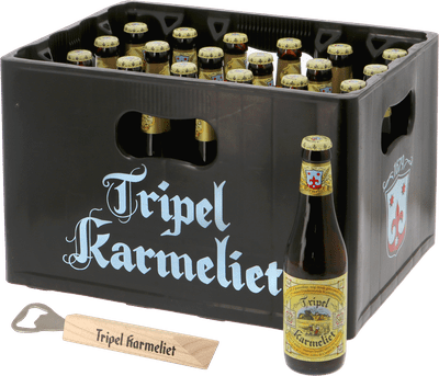 Big Pack Tripel Karmeliet - 24 bières + 1 décapsuleur offert - Brouwerij  Bosteels @ Saveur Bière