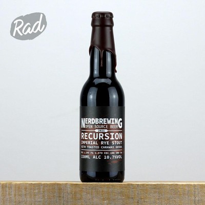 Photo of Nerd Recursion Imperial Rye Stout With Toasted Caraway Seeds 2021