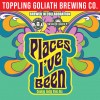 Toppling Goliath x Radiant Beer Places I've Been DIPA logo