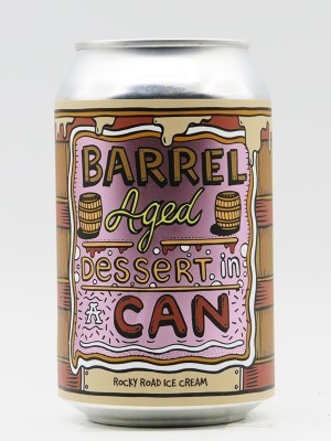 Photo of Barrel Aged Dessert In a Can Rocky Road Ice Cream
