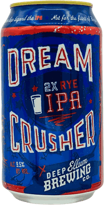 Dreamcrusher Double IPA - Deep Ellum Brewing Company