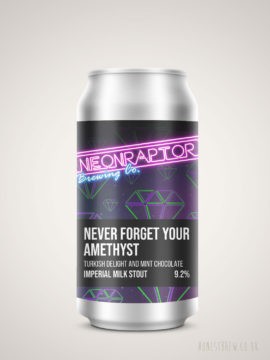 Photo of Never Forget Your Amethyst Mint Chocolate Imperial Stout